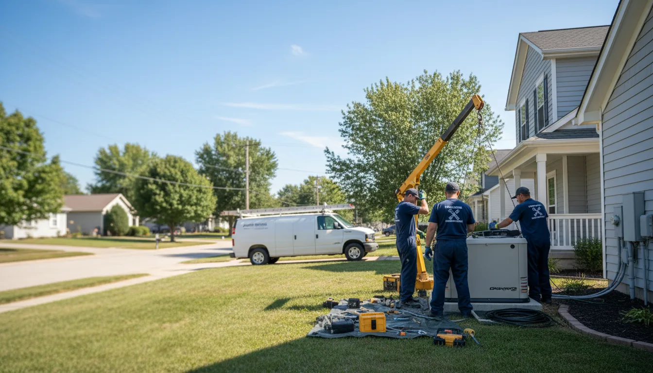 Generator Installation in Sharon, PA near me